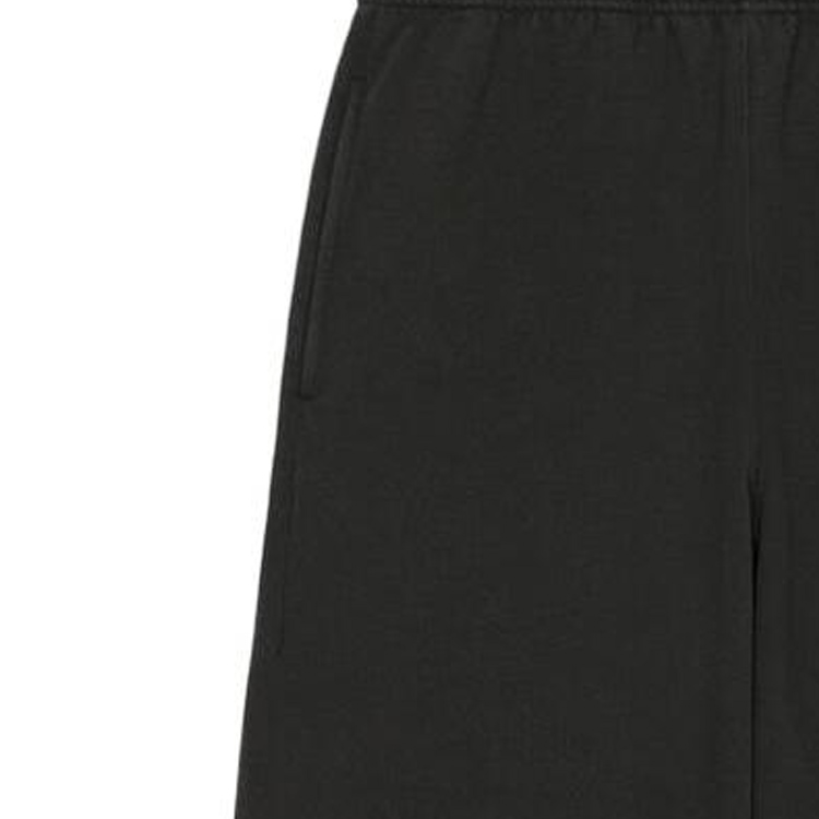 Cheap KENZO FW22 Seluar Pendek Kasual Hitam Logo Pinggang Elastik. FC65PA7964ME-99J