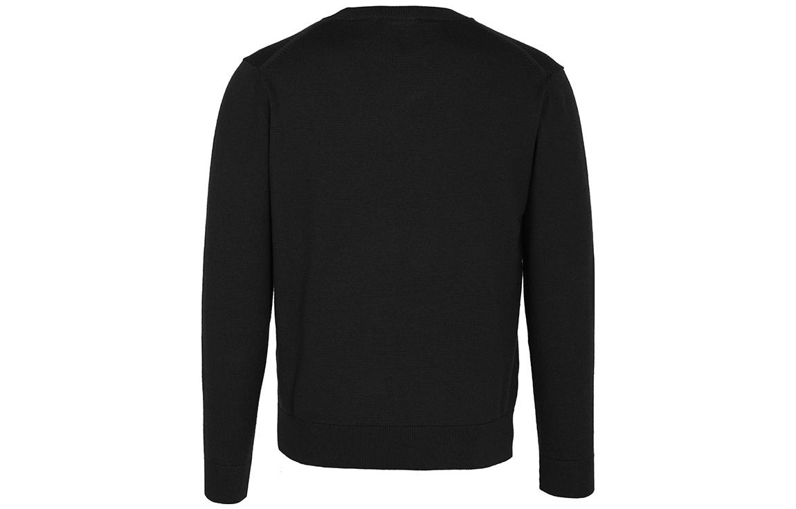 KENZO FW22  Black Wool Sweater with Small Tiger Patch. 5PU6423TA101-18 圖 3