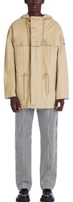 KENZO FW22 Casual Light Yellow Hooded Workwear Jacket FC65OU3029RB-11 Shop KENZO FW22 Casual Light Yellow Hooded Workwear Jacket FC65OU3029RB-11