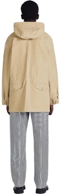 KENZO FW22 Casual Light Yellow Hooded Workwear Jacket FC65OU3029RB-11 Purchase KENZO FW22 Casual Light Yellow Hooded Workwear Jacket FC65OU3029RB-11