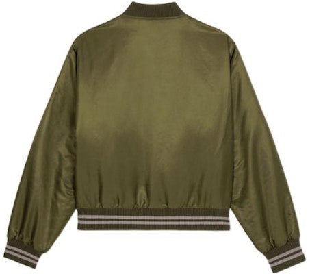 KENZO FW22 綠色字母印花飛行外套. FC65BL1309OD-51 Lookbook KENZO FW22 綠色字母印花飛行外套. FC65BL1309OD-51