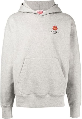 KENZO FW22 Hoodie Kelabu Logo Bunga - Koleksi Musim Luruh. FC65SW4604ME-94 Order KENZO FW22 Hoodie Kelabu Logo Bunga - Koleksi Musim Luruh. FC65SW4604ME-94