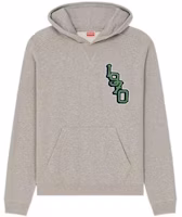 KENZO FW22 Grey Hoodie with Tiger Head Print Design. FC65SW436CMJ-94 KENZO FW22 Grey Hoodie with Tiger Head Print Design. FC65SW436CMJ-94