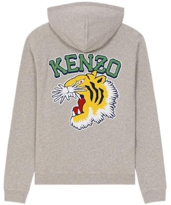 KENZO FW22 Sudadera Gris con Diseño de Tigre Estampado. FC65SW436CMJ-94 Lookbook KENZO FW22 Sudadera Gris con Diseño de Tigre Estampado. FC65SW436CMJ-94
