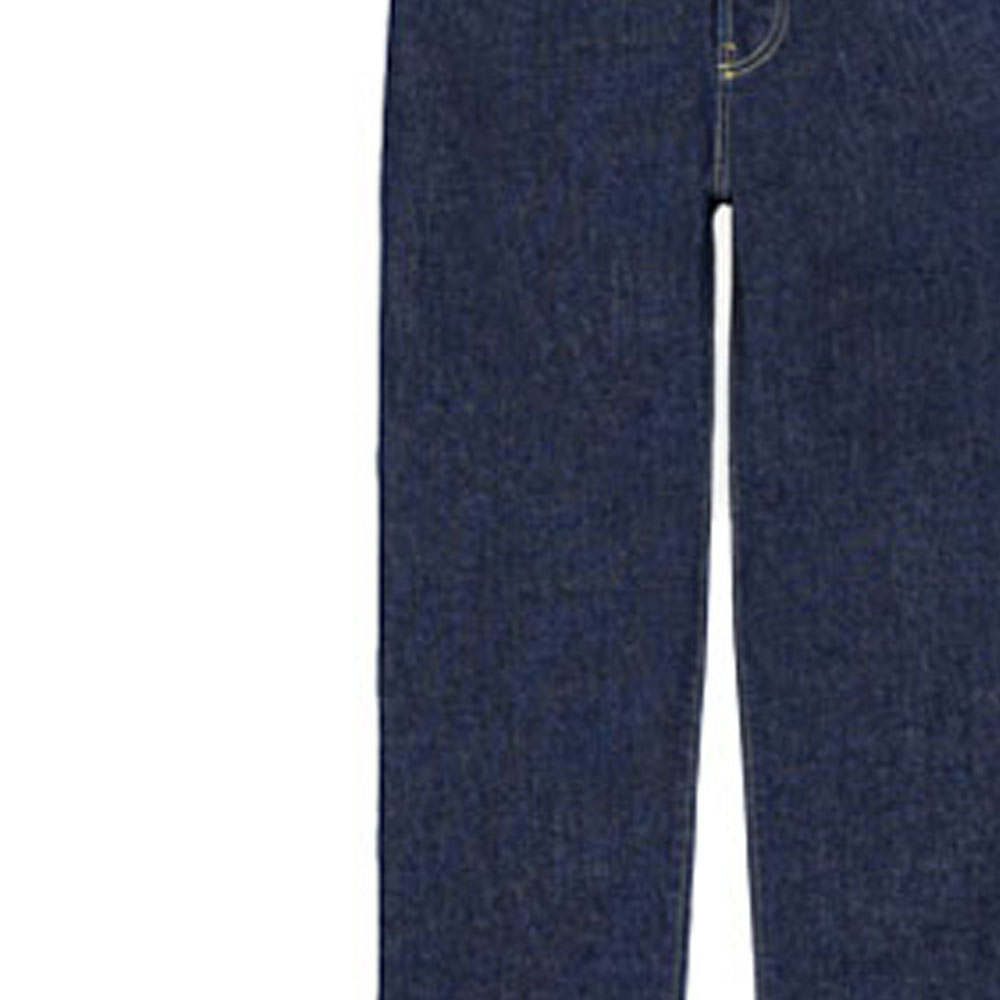 Cheap KENZO FW22 High-Waist Straight-Leg Denim Jeans Black FC65DP3319EI-78