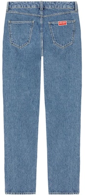 KENZO FW22 Slim Fit Blue Jeans Casual Fall Collection FC65DP1019FI-67 Lookbook KENZO FW22 Slim Fit Blue Jeans Casual Fall Collection FC65DP1019FI-67