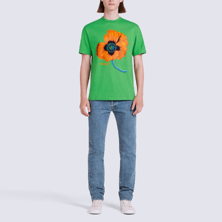 Shop KENZO FW22  Slim Fit Blue Jeans Casual Fall Collection FC65DP1019FI-67