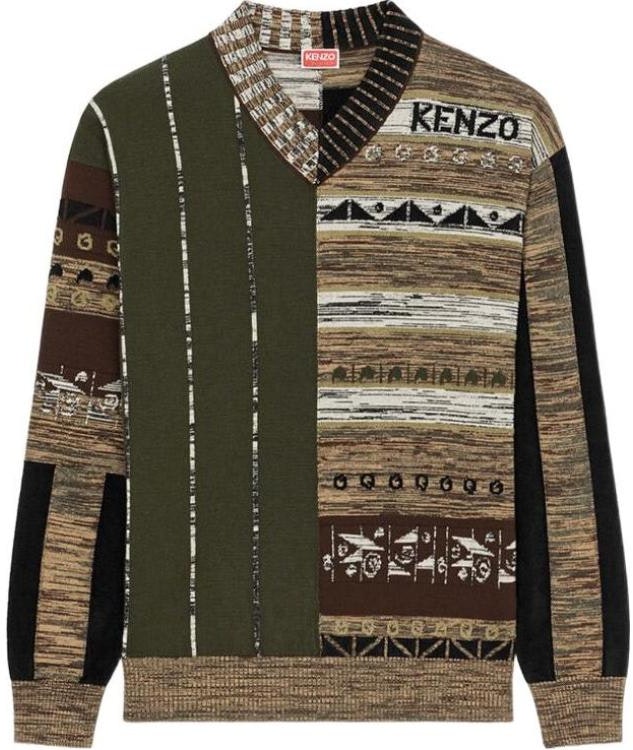 kenzo-fw-22-striped-v-neck-wool-sweater-dark-khaki-fc-65-pu-3193-cn-51