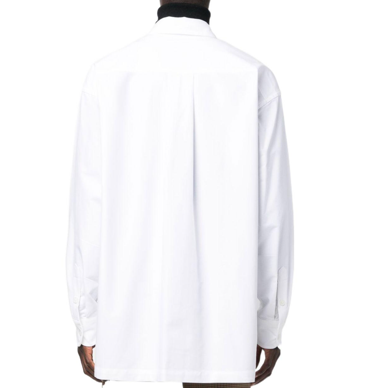 Purchase KENZO FW22 白色长袖衬衫带花卉标志印花 FC65CH5079LO-01