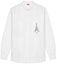 Buy ケンゾー FW22 ホワイト ボルカニック エッフェル塔プリント ボタンアップシャツ. FC65CH4349LE-01
