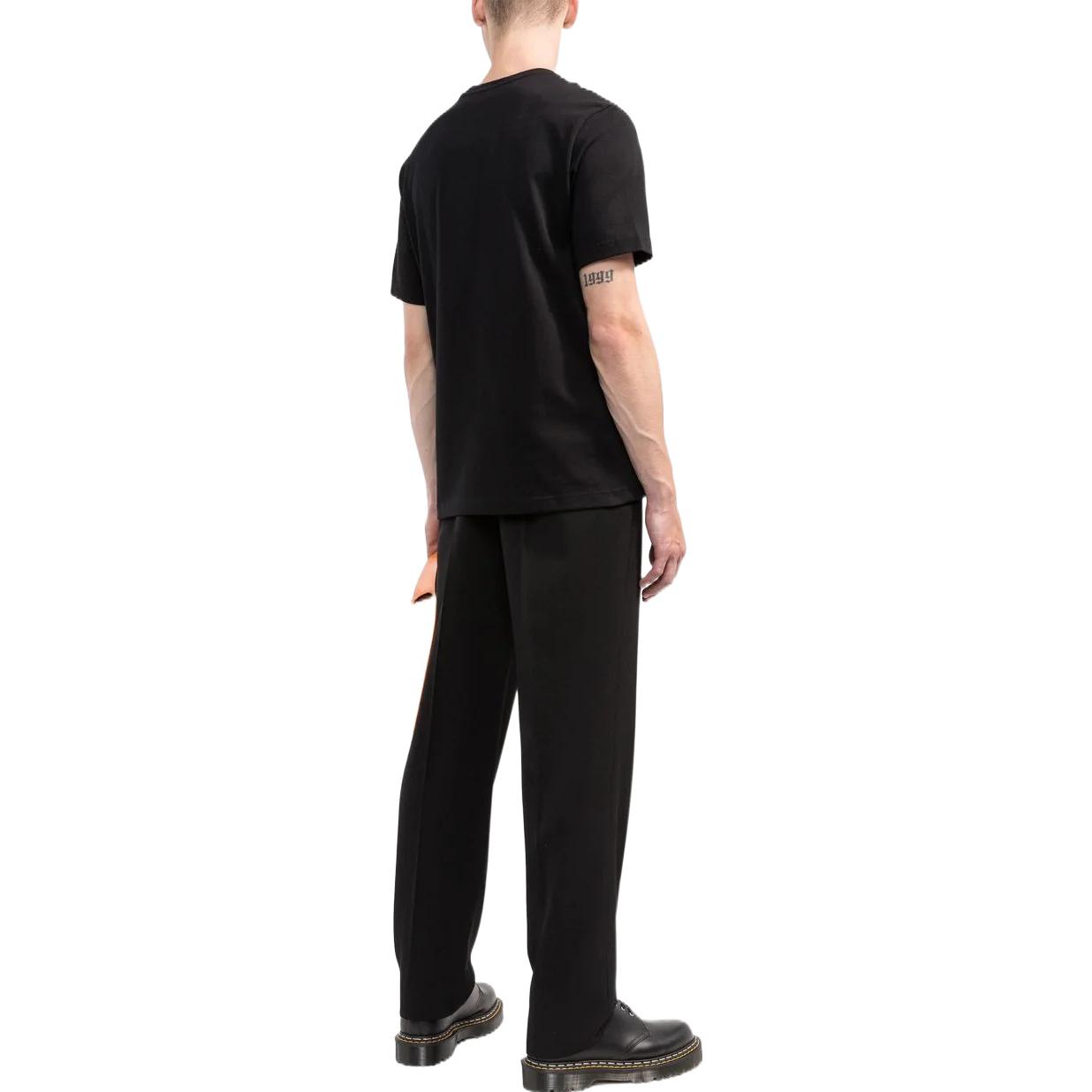 Shop KENZO FW22 Camiseta Negra Clásica Hombre Logo Tigre Bordado. FC65TS2404YE-99