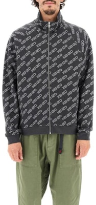 KENZO FW22 Letter Logo Full Zip Jacket Men’s Black Autumn Outerwear. FC65BL7914MF-99 Lookbook KENZO FW22 Letter Logo Full Zip Jacket Men’s Black Autumn Outerwear. FC65BL7914MF-99