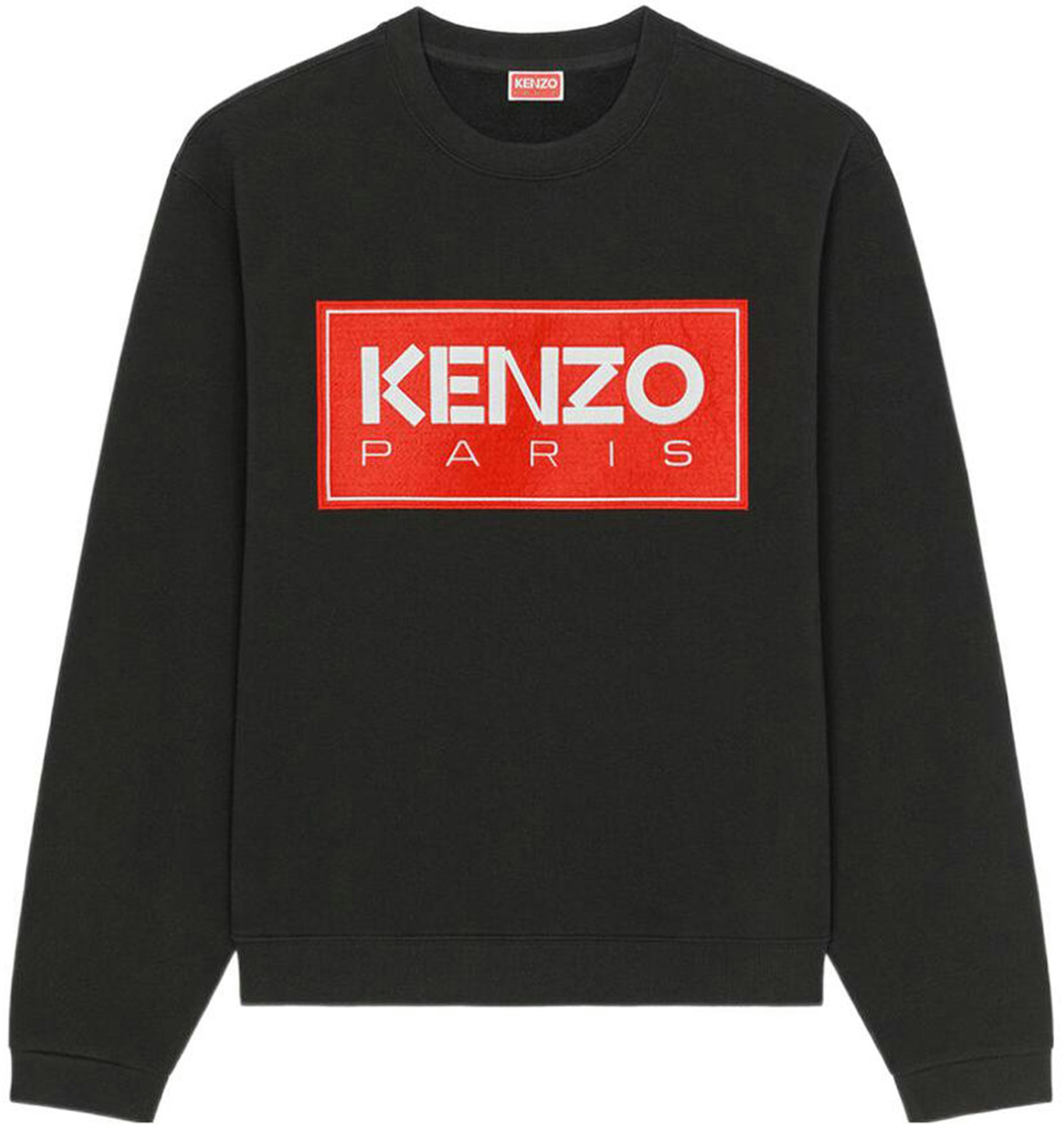 kenzo-fw-22-logo-patch-crewneck-black-sweatshirt-fall-collection-fc-65-sw-4164-me-99-j
