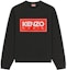 Buy KENZO FW22 徽標貼黑色圓領衫 秋季系列. FC65SW4164ME-99J