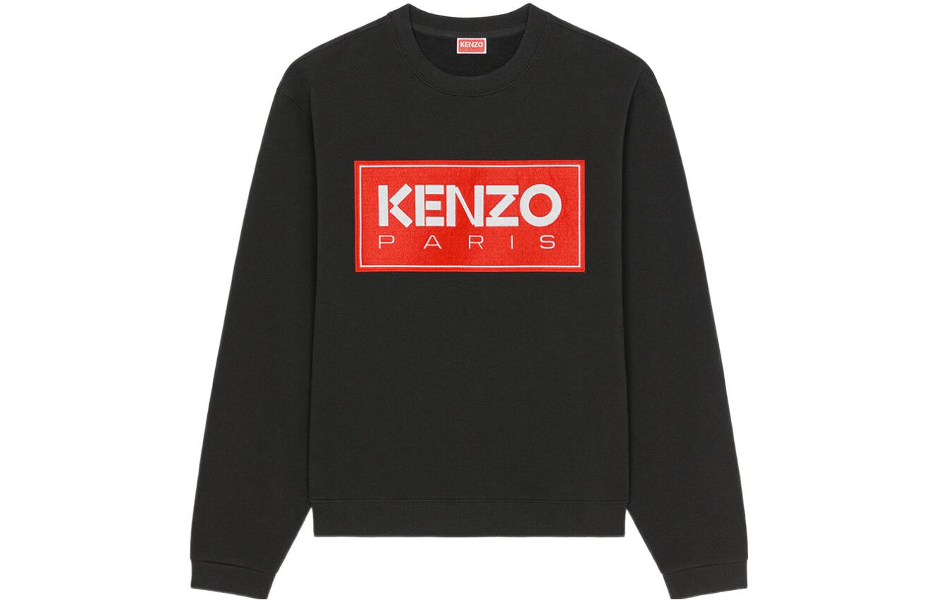 Order KENZO FW22 徽標貼黑色圓領衫 秋季系列. FC65SW4164ME-99J