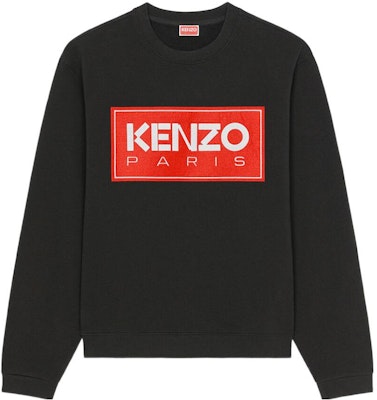 KENZO FW22 徽標貼黑色圓領衫 秋季系列. FC65SW4164ME-99J Order KENZO FW22 徽標貼黑色圓領衫 秋季系列. FC65SW4164ME-99J