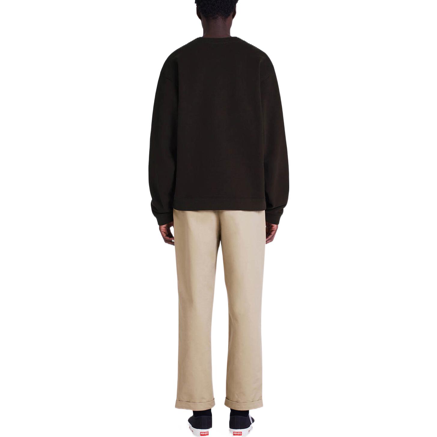 Purchase KENZO FW22 徽標貼黑色圓領衫 秋季系列. FC65SW4164ME-99J