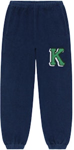 KENZO FW22午夜蓝标志印花休闲长裤卫裤 FC65PA7764MJ-77 Order KENZO FW22午夜蓝标志印花休闲长裤卫裤 FC65PA7764MJ-77
