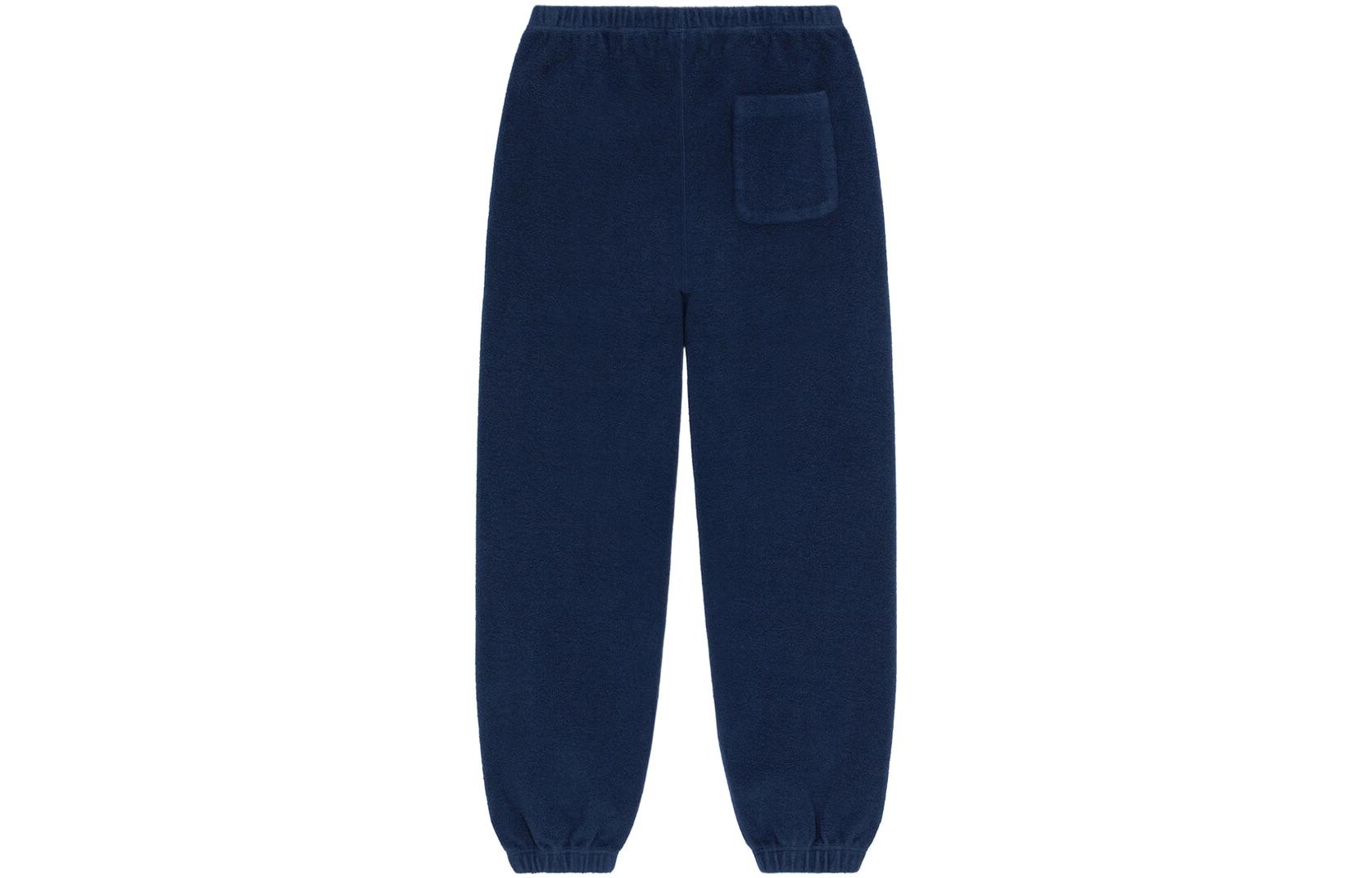 Lookbook KENZO FW22午夜藍標誌印花運動休閒褲 FC65PA7764MJ-77