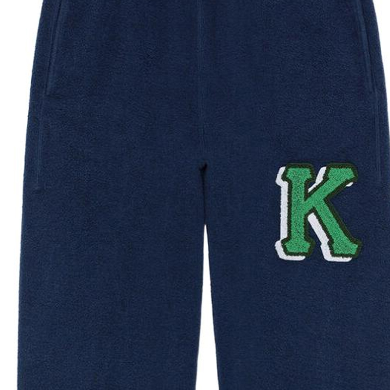 Cheap KENZO FW22午夜藍標誌印花運動休閒褲 FC65PA7764MJ-77