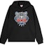 Order KENZO 2023秋冬黑色连帽衫虎头印花设计. FD65SW3334MF-99J
