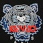 Sizing KENZO 2023秋冬黑色连帽衫虎头印花设计. FD65SW3334MF-99J
