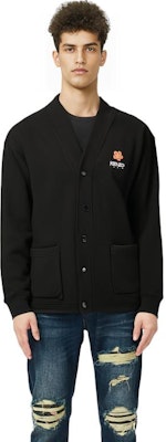 KENZO FW23 Black Knit Sweater V-Neck with Floral and Letter Print. FD55SW4464ME99J Shop KENZO FW23 Black Knit Sweater V-Neck with Floral and Letter Print. FD55SW4464ME99J