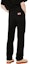 Details for KENZO FW23 Black Mid-Rise Jeans with Solid Logo Patch. FD65DPP336C1-BM