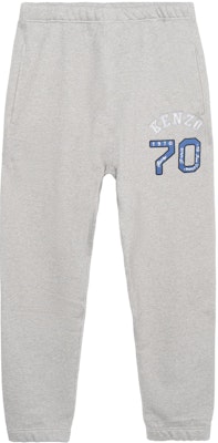 KENZO FW23 Celana Jogger Abu-Abu Logo Patch Pinggang Elastis. FD65PA7094MV-94 Order KENZO FW23 Celana Jogger Abu-Abu Logo Patch Pinggang Elastis. FD65PA7094MV-94