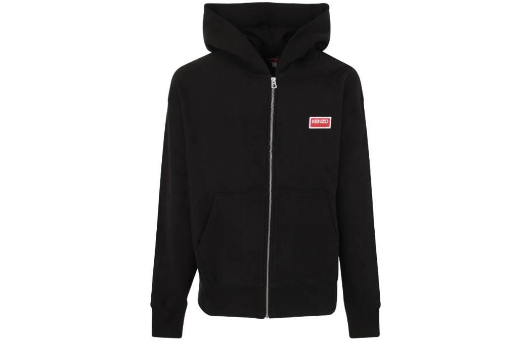 KENZO FW23  Logo Print Hoodie in Black. FD65SW1004ME99J 圖 2