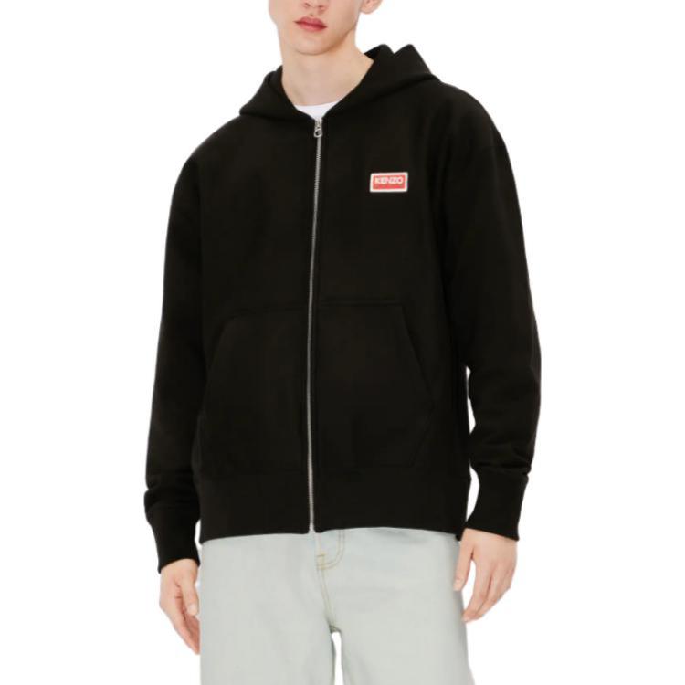 KENZO FW23  Logo Print Hoodie in Black. FD65SW1004ME99J 圖 6