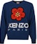 Order KENZO FW23 Baju Sejuk Crewneck Biru Navy Logo Wool. FD65PU4273LD73