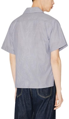 KENZO FW23实心标志贴短袖马球衫午夜蓝 FD65CH1169LD-77 Details for KENZO FW23实心标志贴短袖马球衫午夜蓝 FD65CH1169LD-77