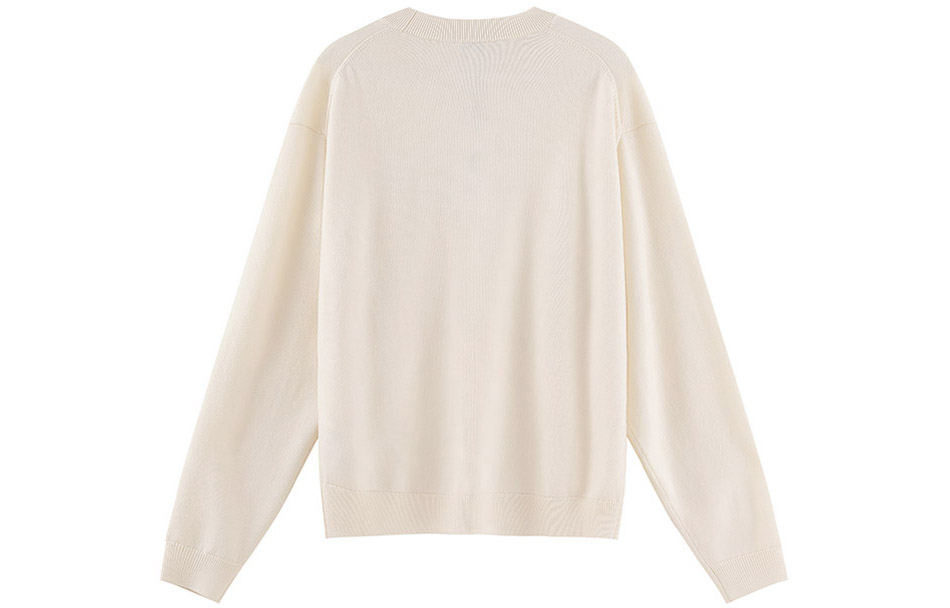 Lookbook KENZO FW23 Baju Rajut Unisex Sulaman Bunga Beige. FD55PU3813LB-02