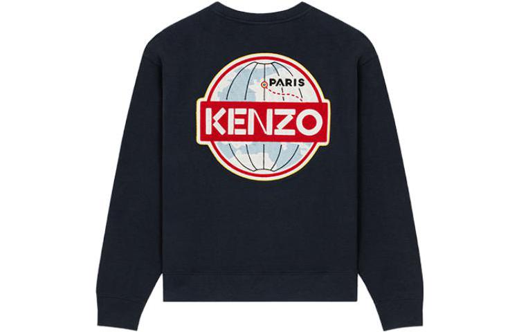 Lookbook KENZO FW23 Logo圖案休閒圓領長袖衛衣 男女款 FD65SW0894ME-77