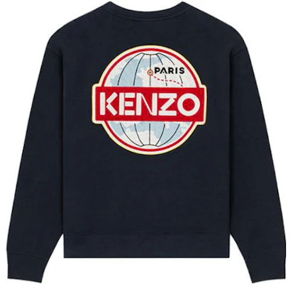 KENZO FW23 Logo圖案休閒圓領長袖衛衣 男女款 FD65SW0894ME-77 Lookbook KENZO FW23 Logo圖案休閒圓領長袖衛衣 男女款 FD65SW0894ME-77