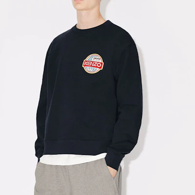 KENZO FW23 Logo圖案休閒圓領長袖衛衣 男女款 FD65SW0894ME-77 Details for KENZO FW23 Logo圖案休閒圓領長袖衛衣 男女款 FD65SW0894ME-77