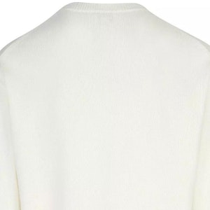 KENZO FW23 男士Logo印花羊毛圆领毛衣 米白色 FD65PU4273LD002 3