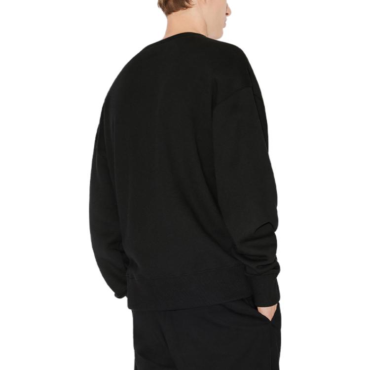 Kenzo FW23 Logo Printed Crewneck Sweatshirt Unisex Black FD65SW0884MB-99 圖 5