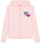 Buy KENZO FW23 Sudadera Unisex Rosa con Corazón y Logo Estampado. FD65SW0804MF-34