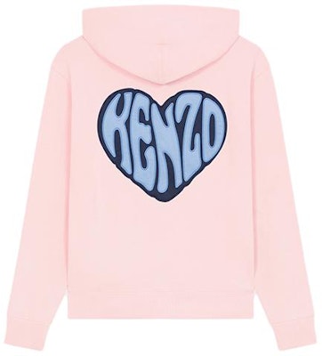 KENZO FW23 Sudadera Unisex Rosa con Corazón y Logo Estampado. FD65SW0804MF-34 Lookbook KENZO FW23 Sudadera Unisex Rosa con Corazón y Logo Estampado. FD65SW0804MF-34