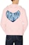 Details for KENZO FW23 Sudadera Unisex Rosa con Corazón y Logo Estampado. FD65SW0804MF-34