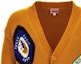 Shop Cárdigan Suéter de Hombro Amarillo con Estampado para Hombre KENZO FW23. FD65CA4083BF-40