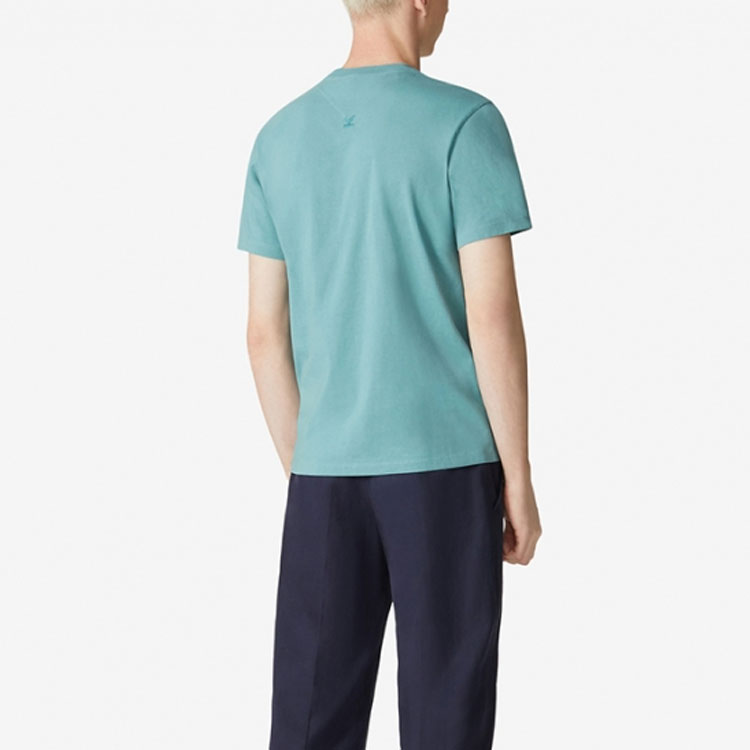 KENZO Glacier White Logo Cotton T-Shirt FA65TS0004SJ-62 圖 4