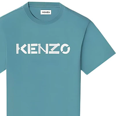 KENZO 冰川白色標誌純棉T恤 FA65TS0004SJ-62 Details for KENZO 冰川白色標誌純棉T恤 FA65TS0004SJ-62