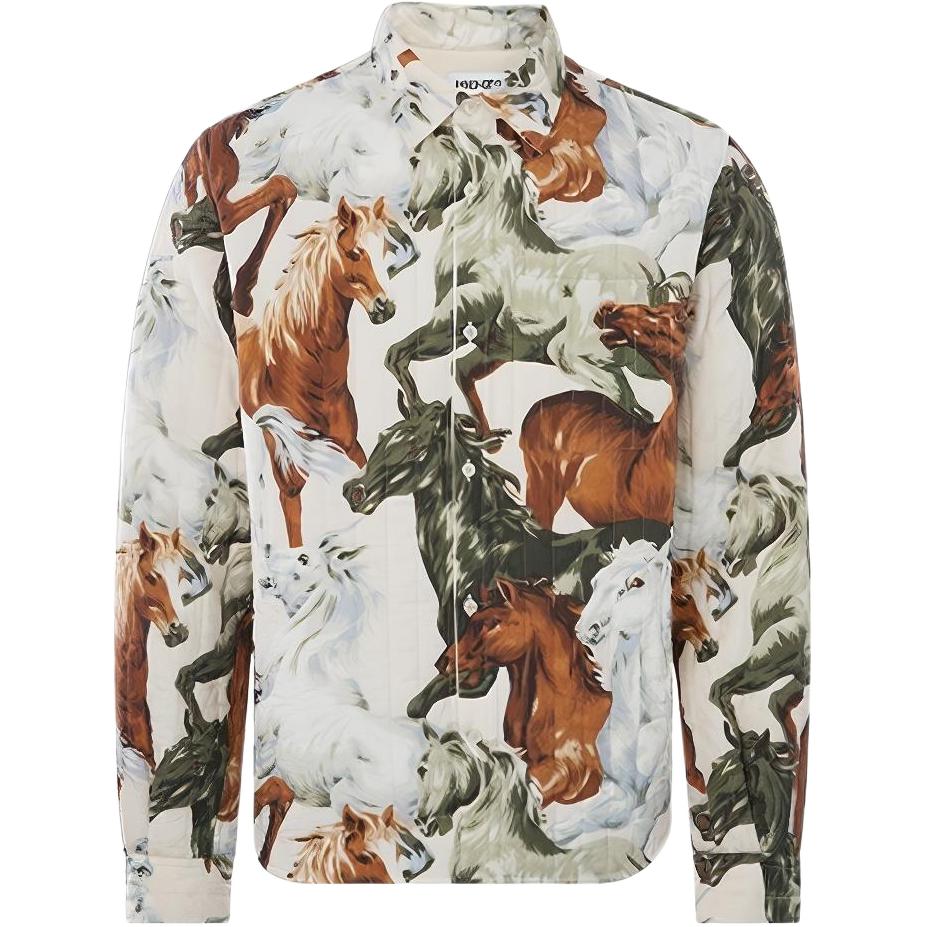 KENZO Graphic Print Casual Jacket Multicolor FA65CH4109PC-01