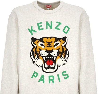 KENZO 圖案印花灰色長袖Crewneck衛衣 FE68SW1064MF-93A Details for KENZO 圖案印花灰色長袖Crewneck衛衣 FE68SW1064MF-93A