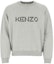 Order KENZO 灰色羊毛針織 Logo 印花圓領毛衣。 FB65PU6333LB-93