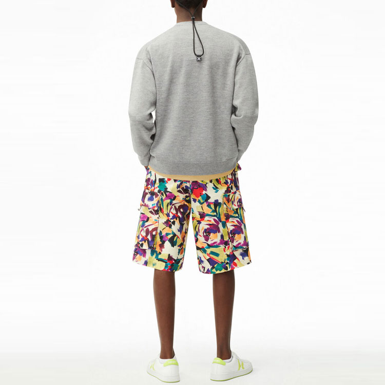 Purchase KENZO Gray Wool Sweater with Tiger Patch Design. FB65CA6353TA-95