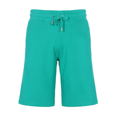 KENZO Green Logo Graphic Casual Shorts F755PA7254MD-58